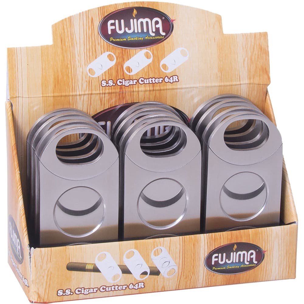 Fujima Cigar Cutter / Cut 113 |V Shape |Black