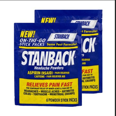 Stanback Relief / 2 Pk