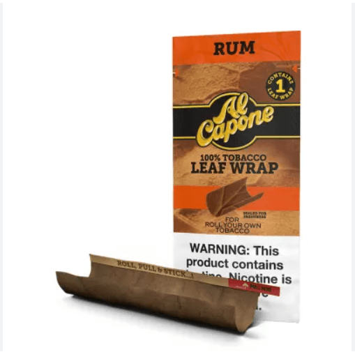 Al Capone Leaf Wrap Single / Rum