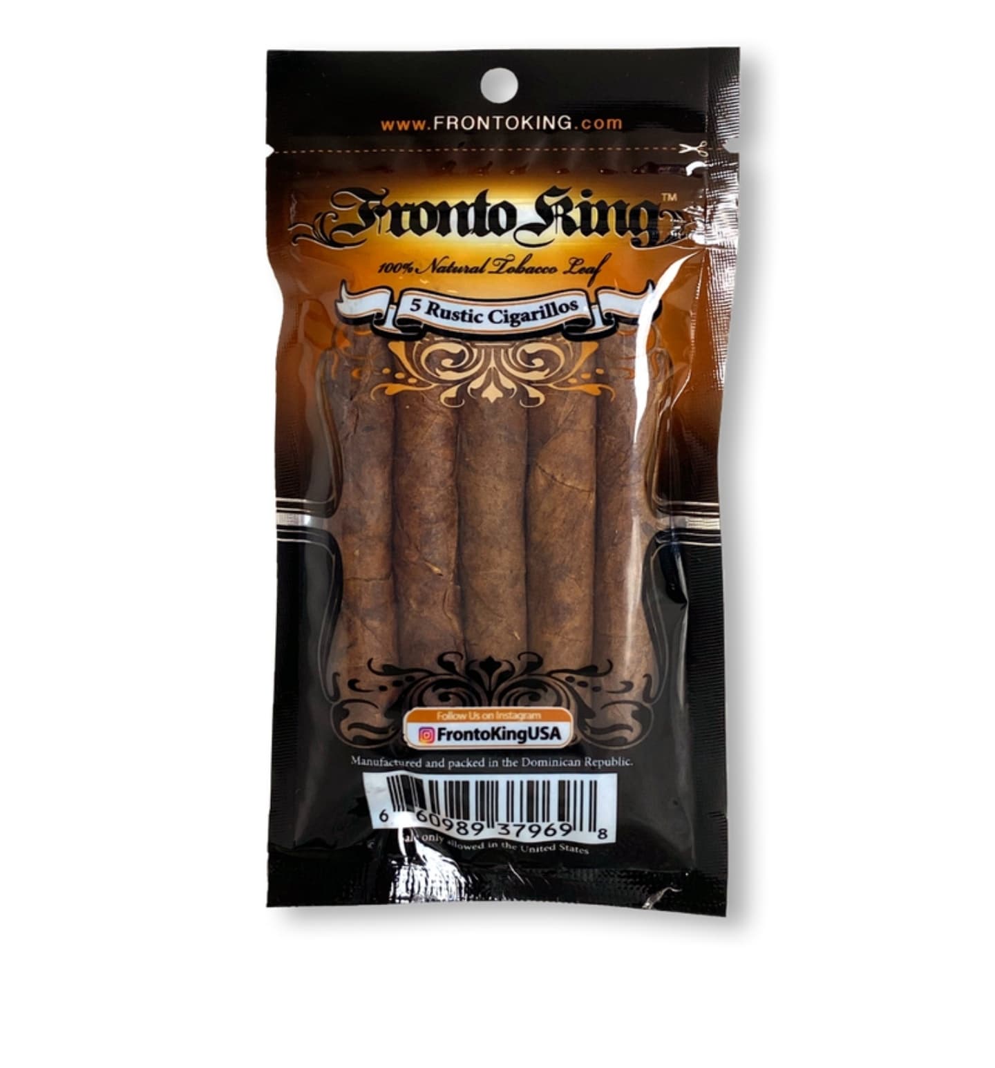 Fronto King Rustic Cigarillos |5Pk / Banana