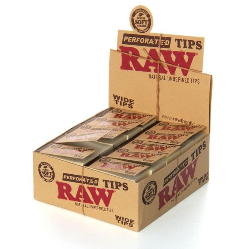 Raw Wide Tips |50pk