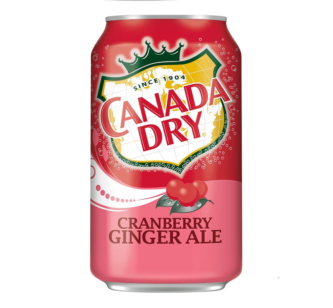 Canada Dry Can / Cranberry Ginger Ale