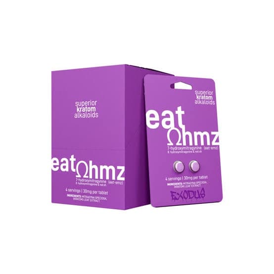 Eat Exodus 7-Hydroxy & Red OH Kratom 75MG / Square Chocolate