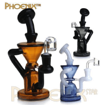 Bong |7" |American Color Rod |14mm Quartz Banger |4mm / Colored