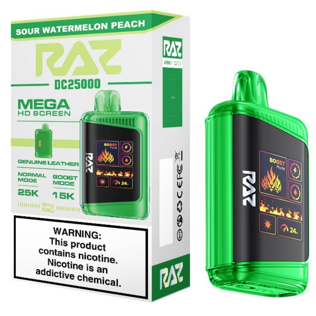 Razz DC25000 Disposable Vape / Night Crawler