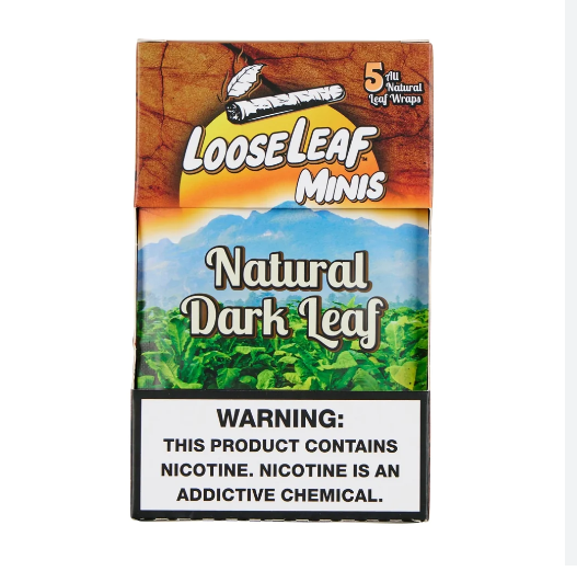 Mini-Natural Dark Leaf