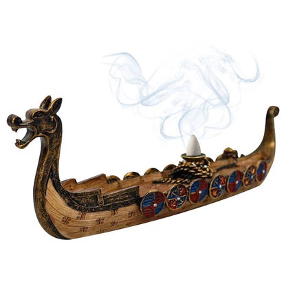 Dragon Celtic Skull Boat